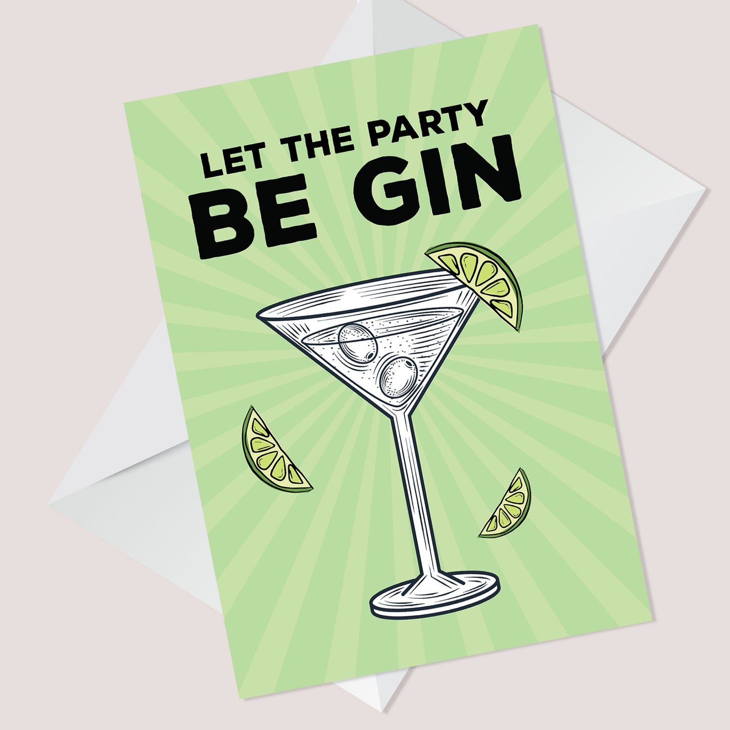 Gin Birthday Card For Women Funny Birthday Card For Her Friend