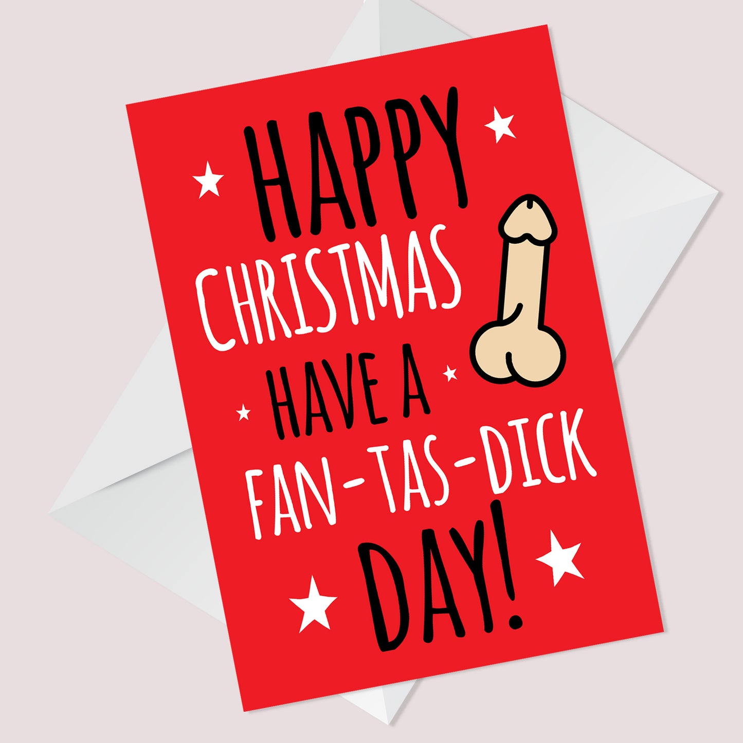 Funny Humourous Christmas Card For Friend Funny Card For Him Her