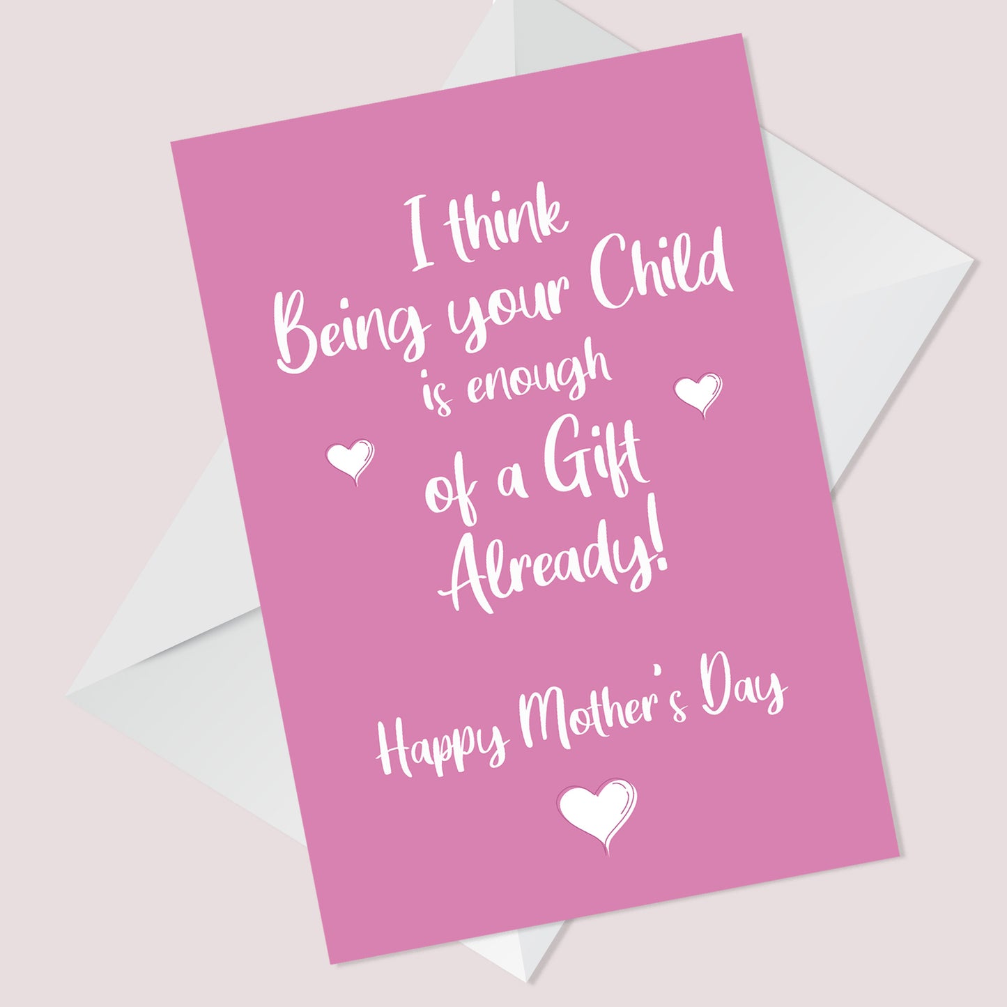 Funny Joke Mothers Day Card For Mum From Son Daughter Rude
