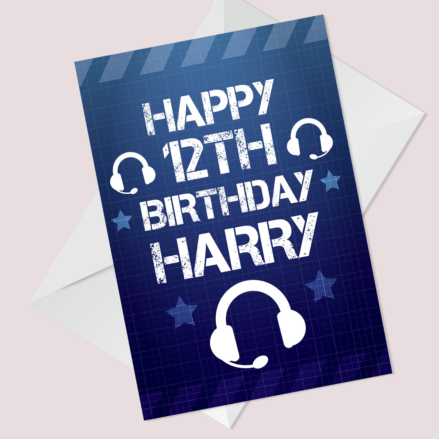 Personalised Birthday Card For GAMER Birthday Card For Son