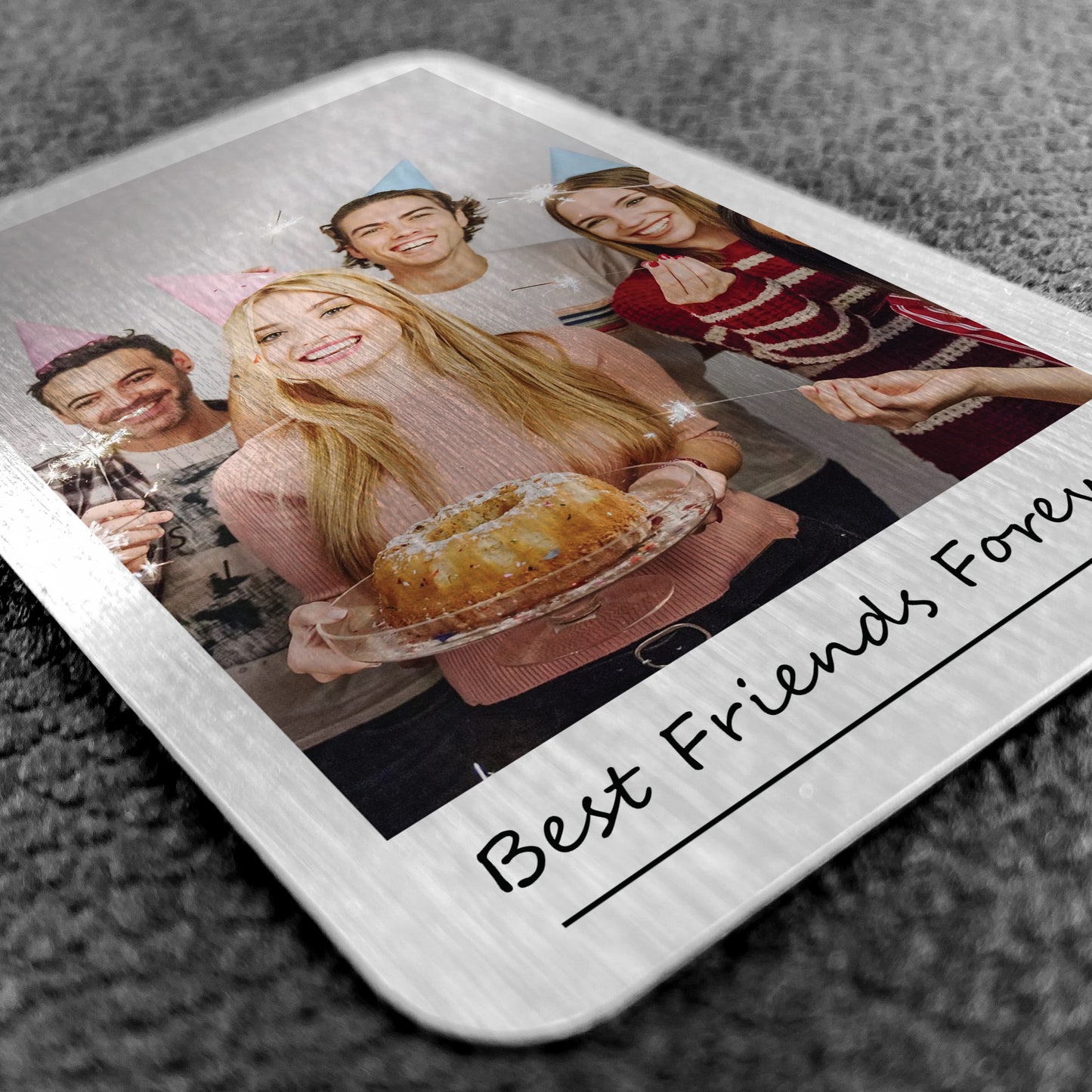 Best Friend Gift For Birthday Metal Wallet Insert Personalised