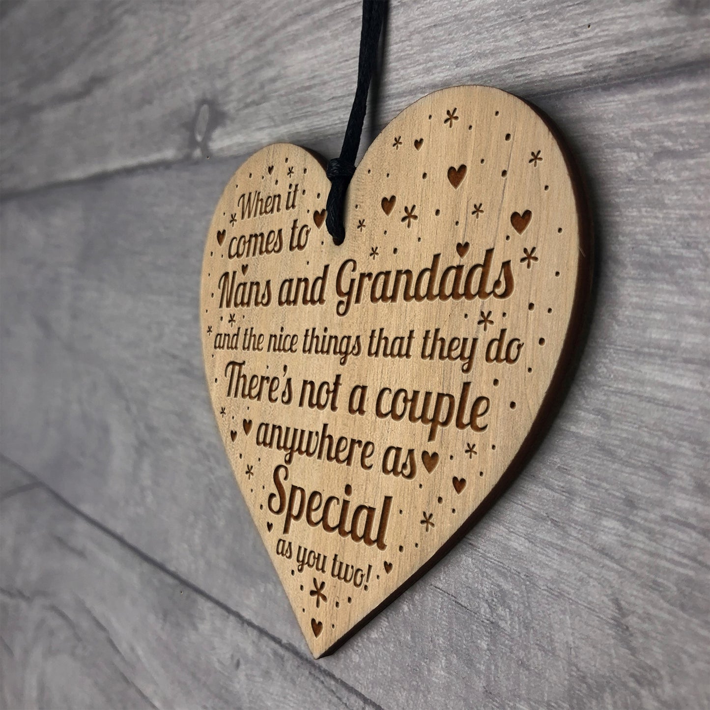 Nan and Grandad Birthday Card Christmas Gift Thank You Gifts