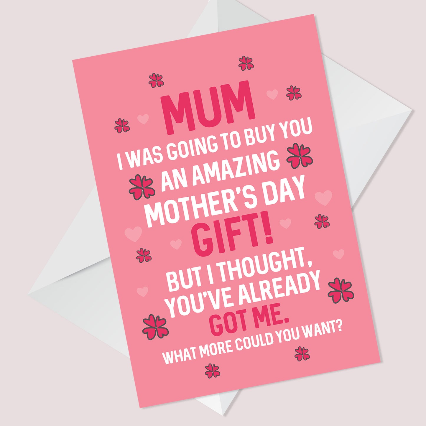 Mothers Day Card Funny Joke Card For Mum Novelty Card