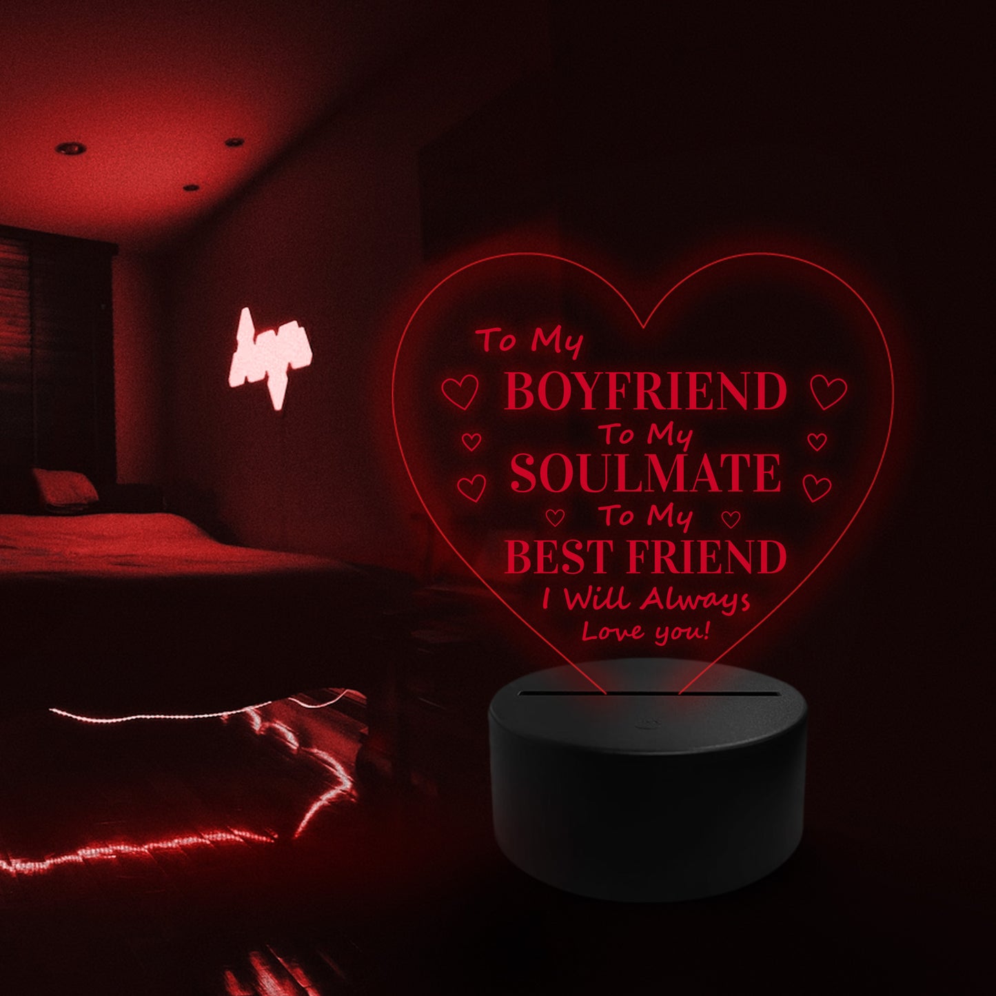 Valentines Gift For Him Her NEON Sign Gift For Boyfriend