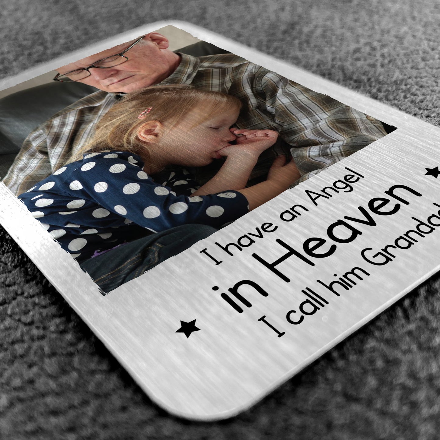 I Have An Angel In Heaven Personalised Memorial Nan Grandad Mum
