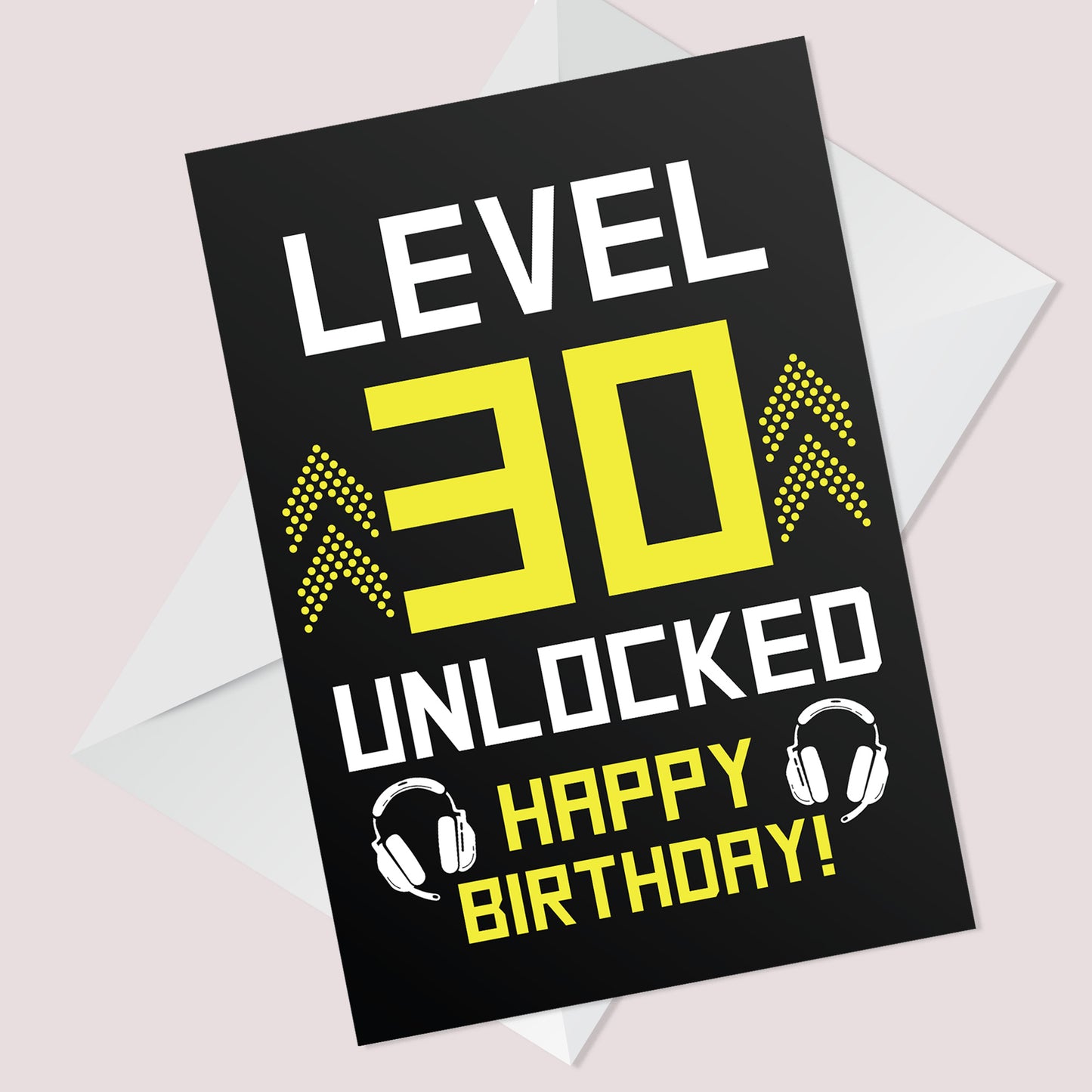 Funny 30th Birthday Card For Son Brother LEVEL 30 Humour Card