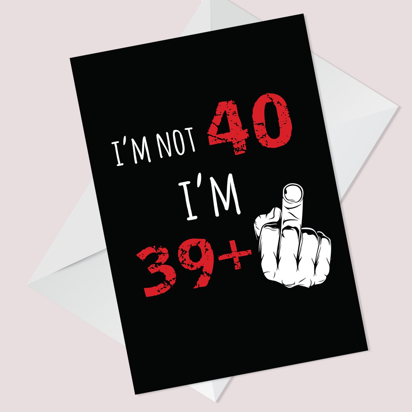 Funny Rude Birthday Card For Women Men Him Her 40th Card