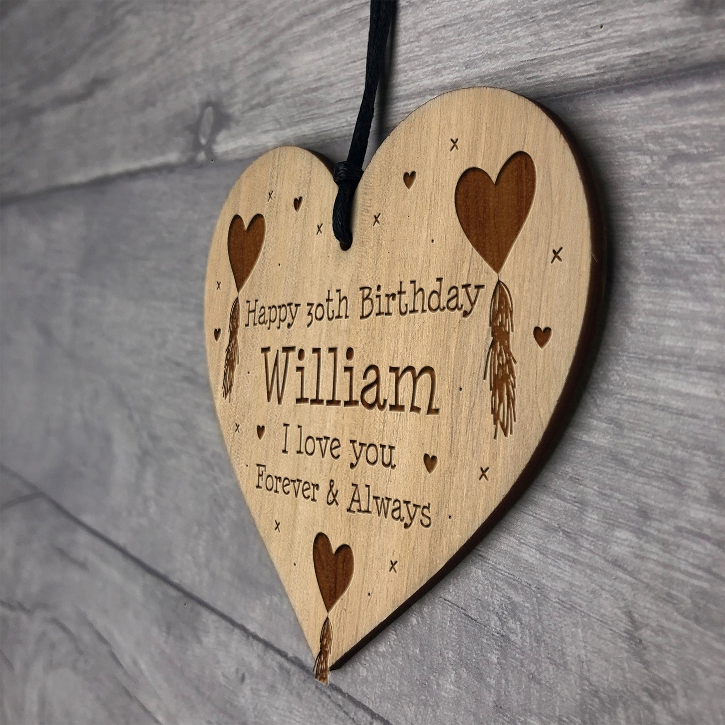 Personalised 21st 30th 40th Birthday Gift For Him Engraved