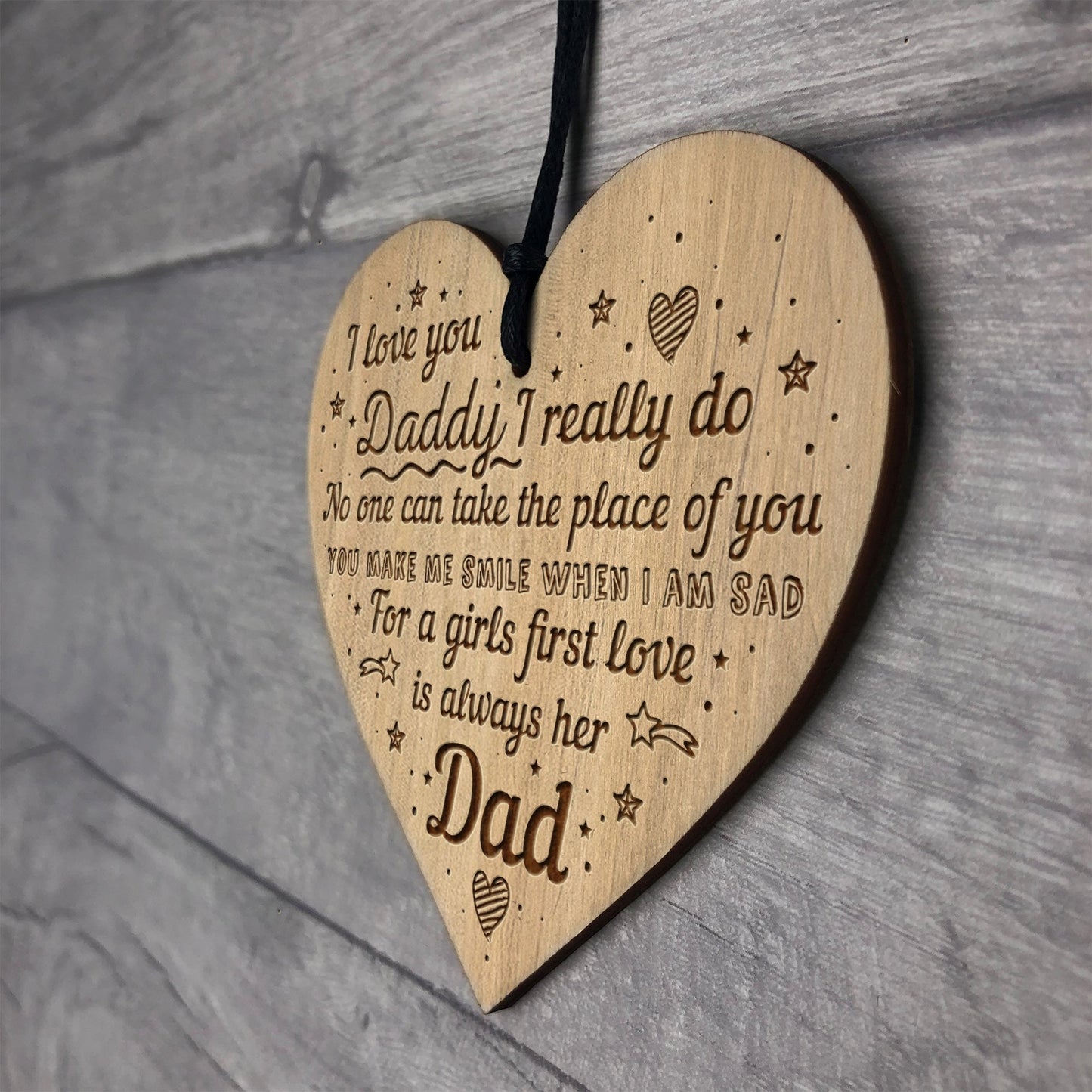 Daddy Gift Girls First Love Daddy Birthday Christmas Gift