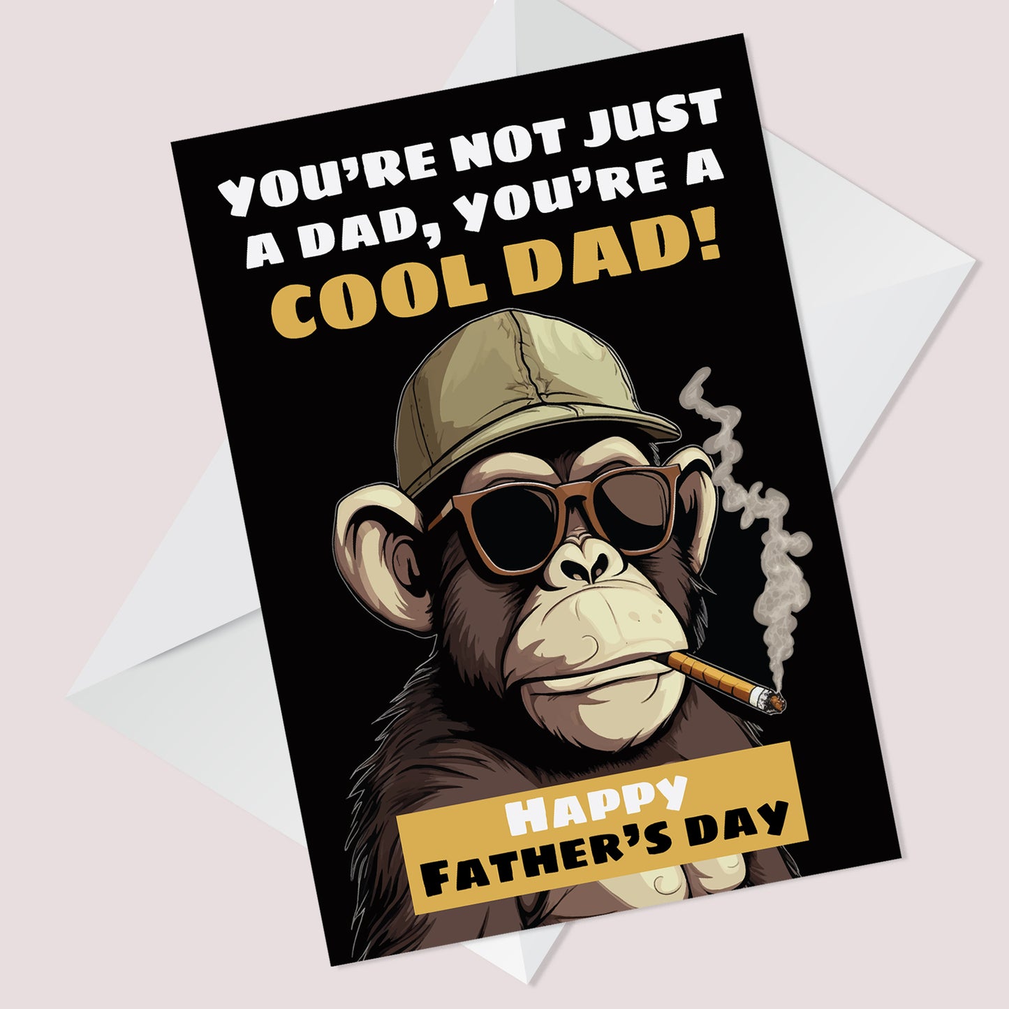 Funny Fathers Day Card For Dad From Daughter Son Funny Dad