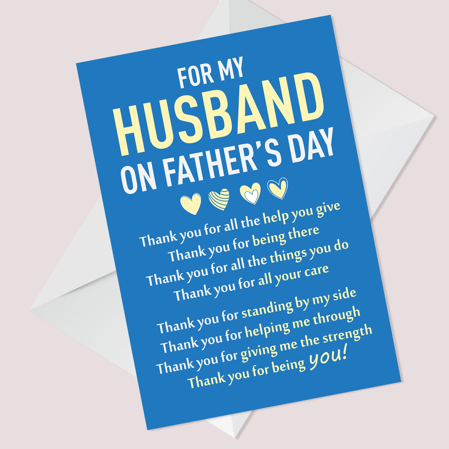 Fathers Day Card For Husband Fathers Day Card For Husband