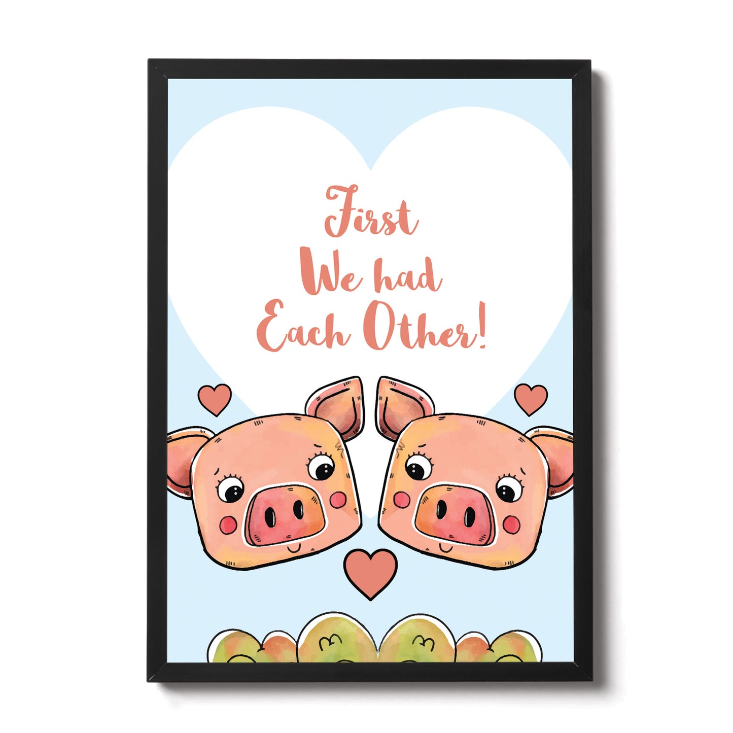 FRAMED Print For Baby Boy Nursery Baby Girls Nursery Bedroom Art