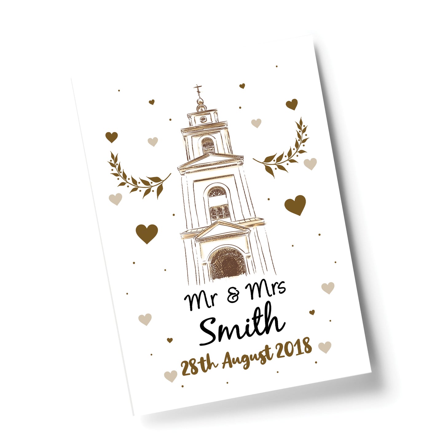 1st 2nd 10th Special Wedding Anniversary Print Husband Wife Gift