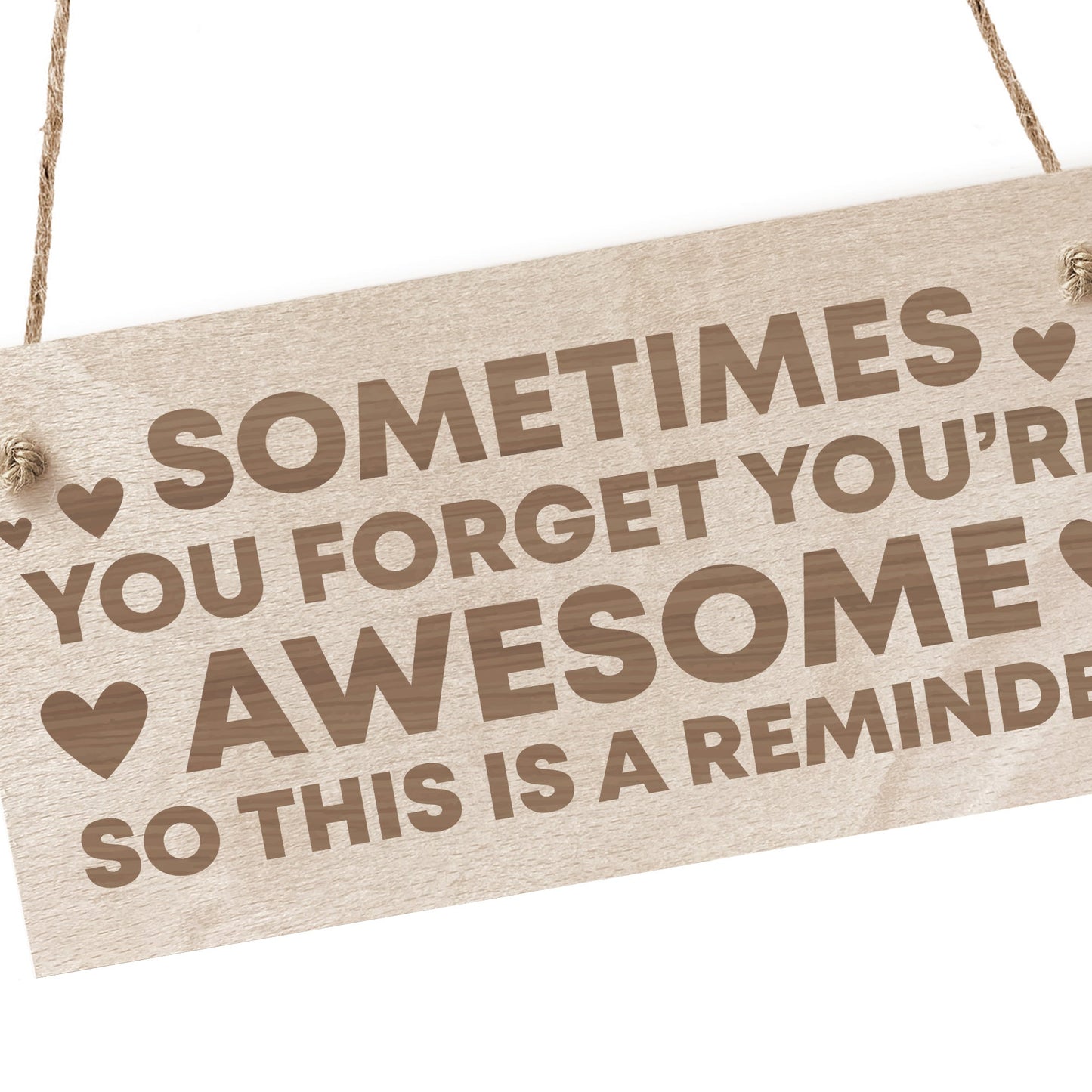 Friendship Sign Wooden Sign Awesome Reminder Best Friend Gift