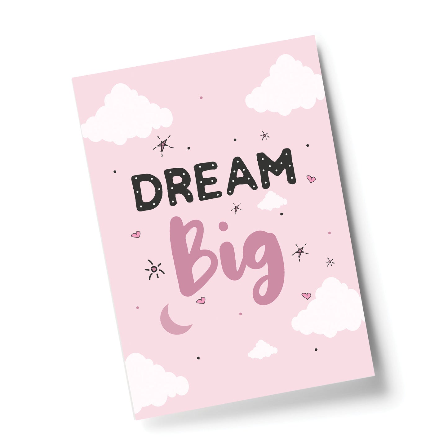 DREAM BIG Pink Bedroom Decor Girls Bedroom Nursery Accessories
