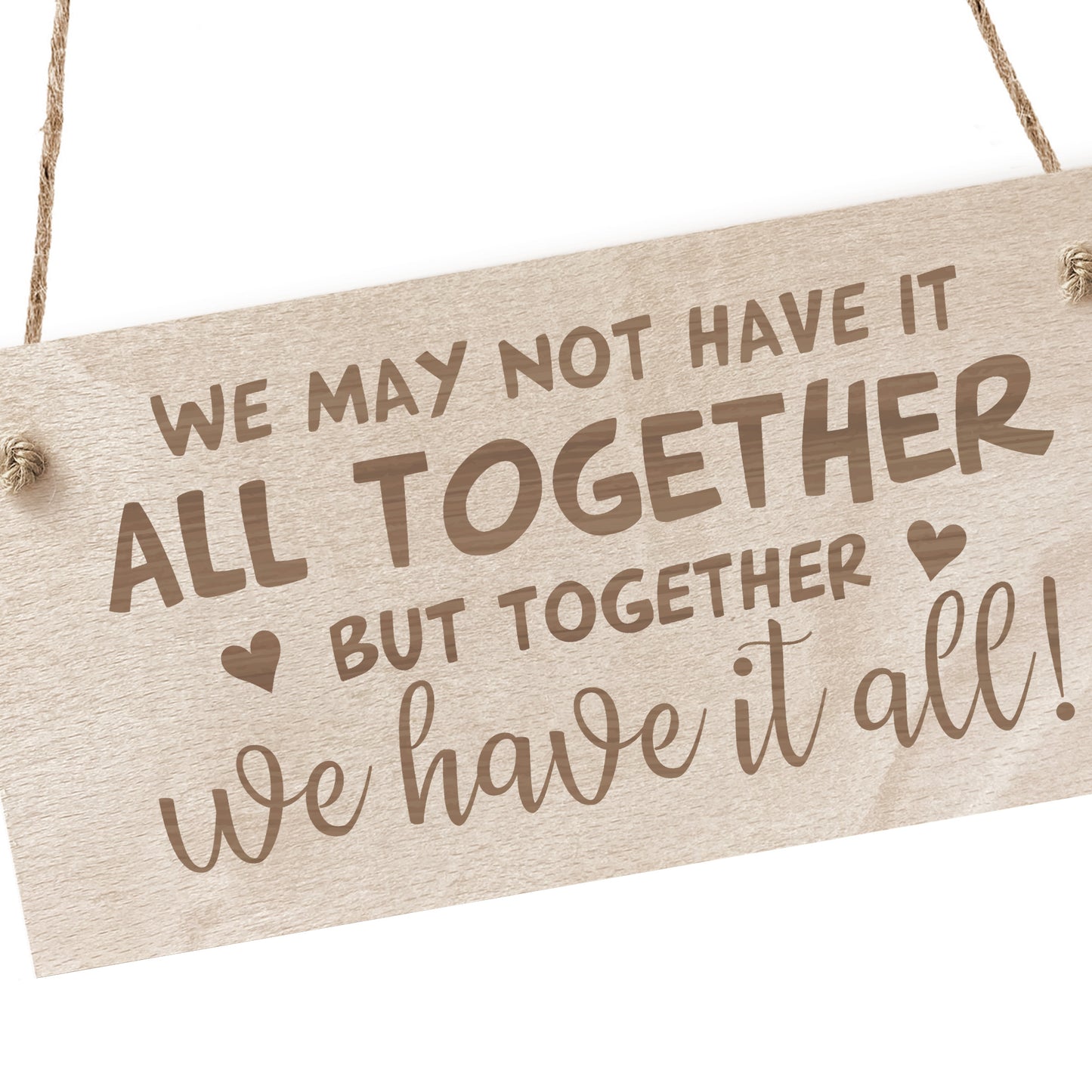 Anniversary Gift Engraved Wood Plaque Gift For Boyfriend