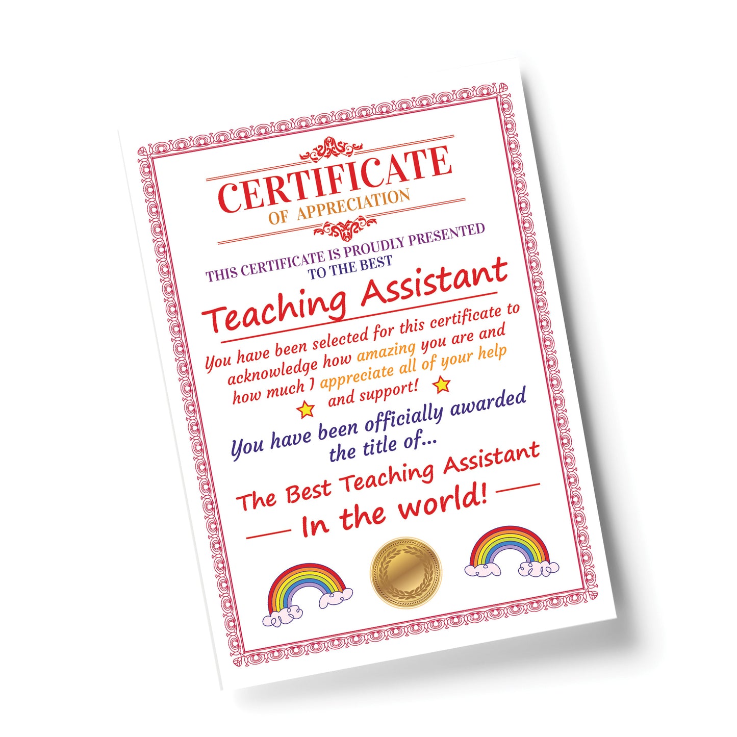Teaching Assistant Gifts Thank You Gift For TA Gift For Him Her