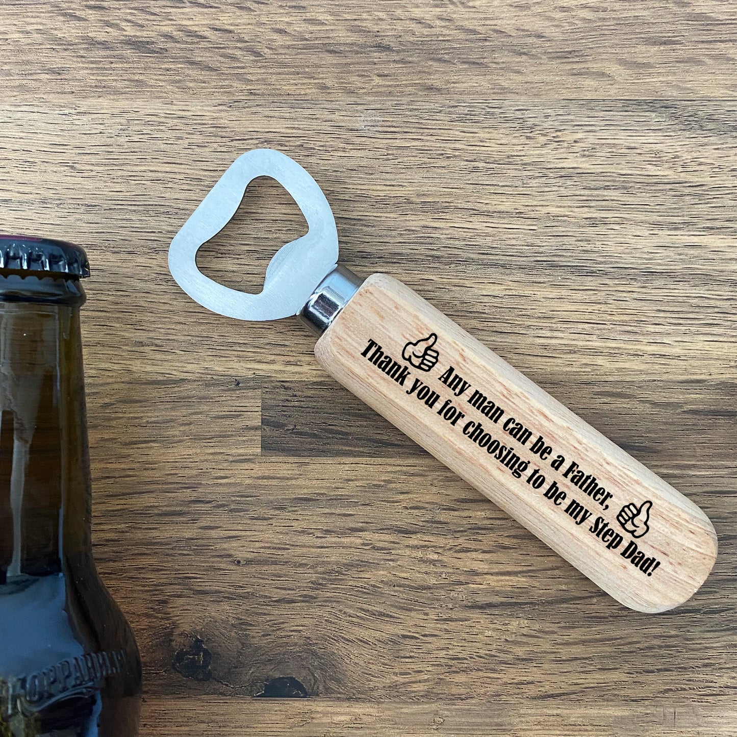 Step Dad Gift For Birthday Christmas Bottle Opener Novelty Gift
