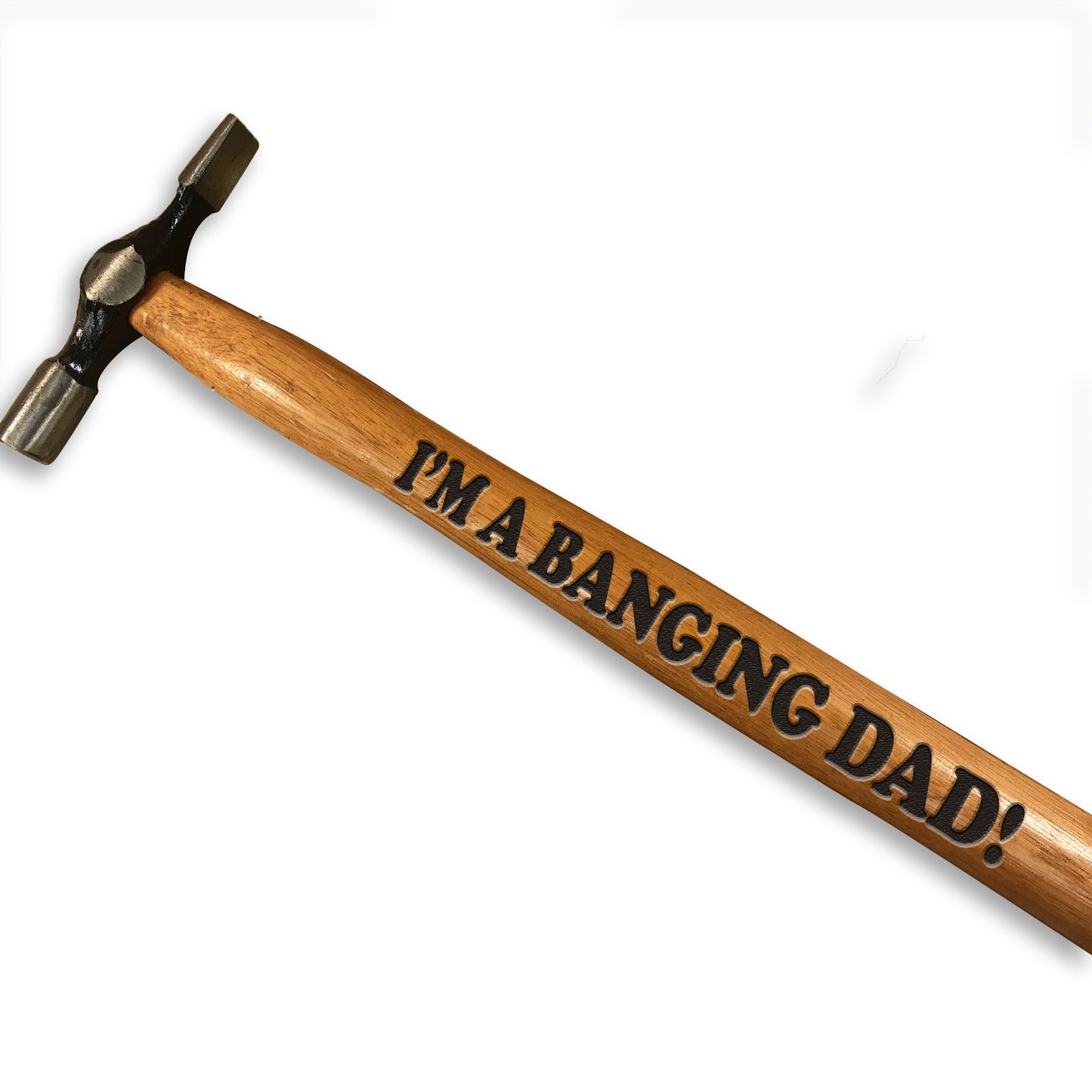 Funny JOKE Christmas Birthday Gift For Dad Engraved Hammer Gift