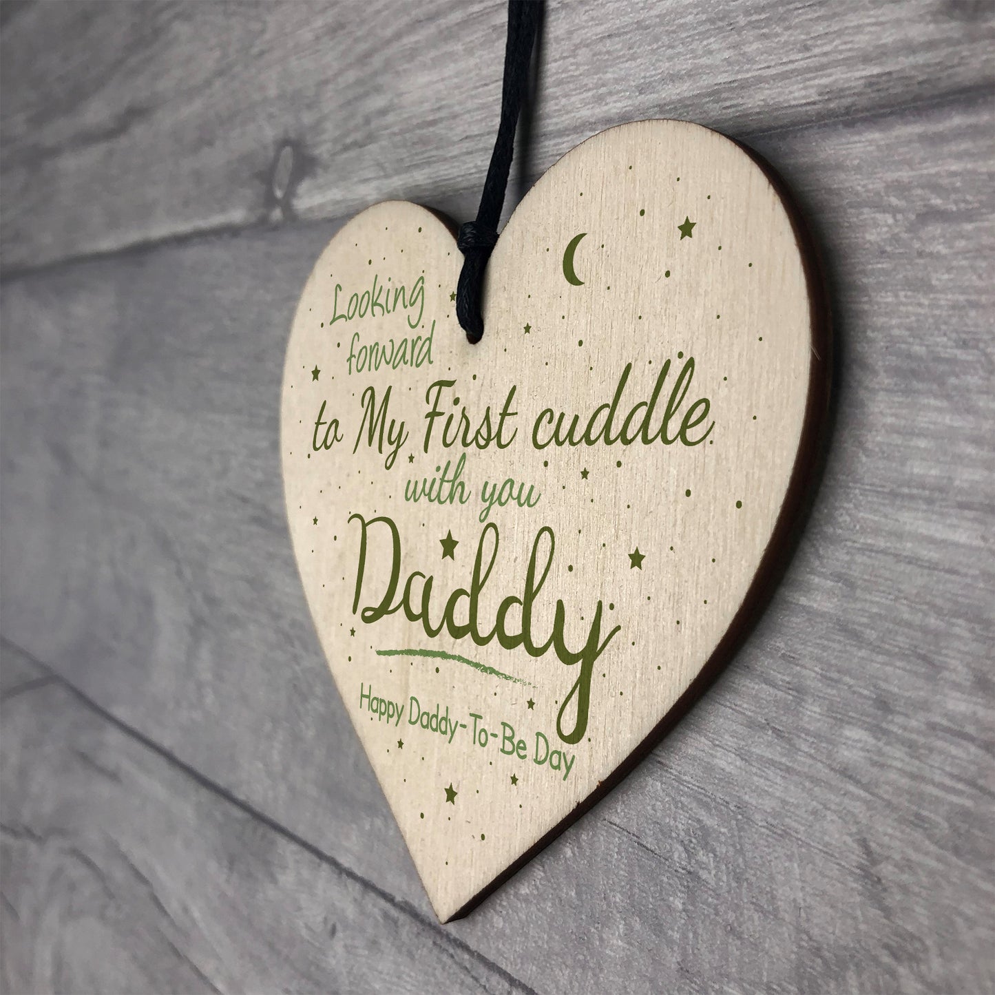 First Cuddle Daddy From Bump Gifts Heart Dad To Be Father Card