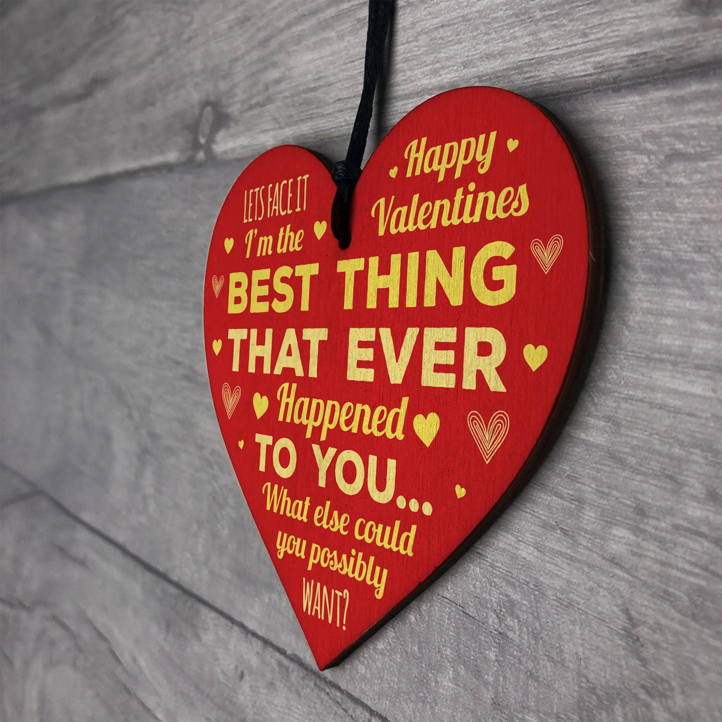 Funny Valentines Gifts Boyfriend Husband Girlfriend Wife Heart