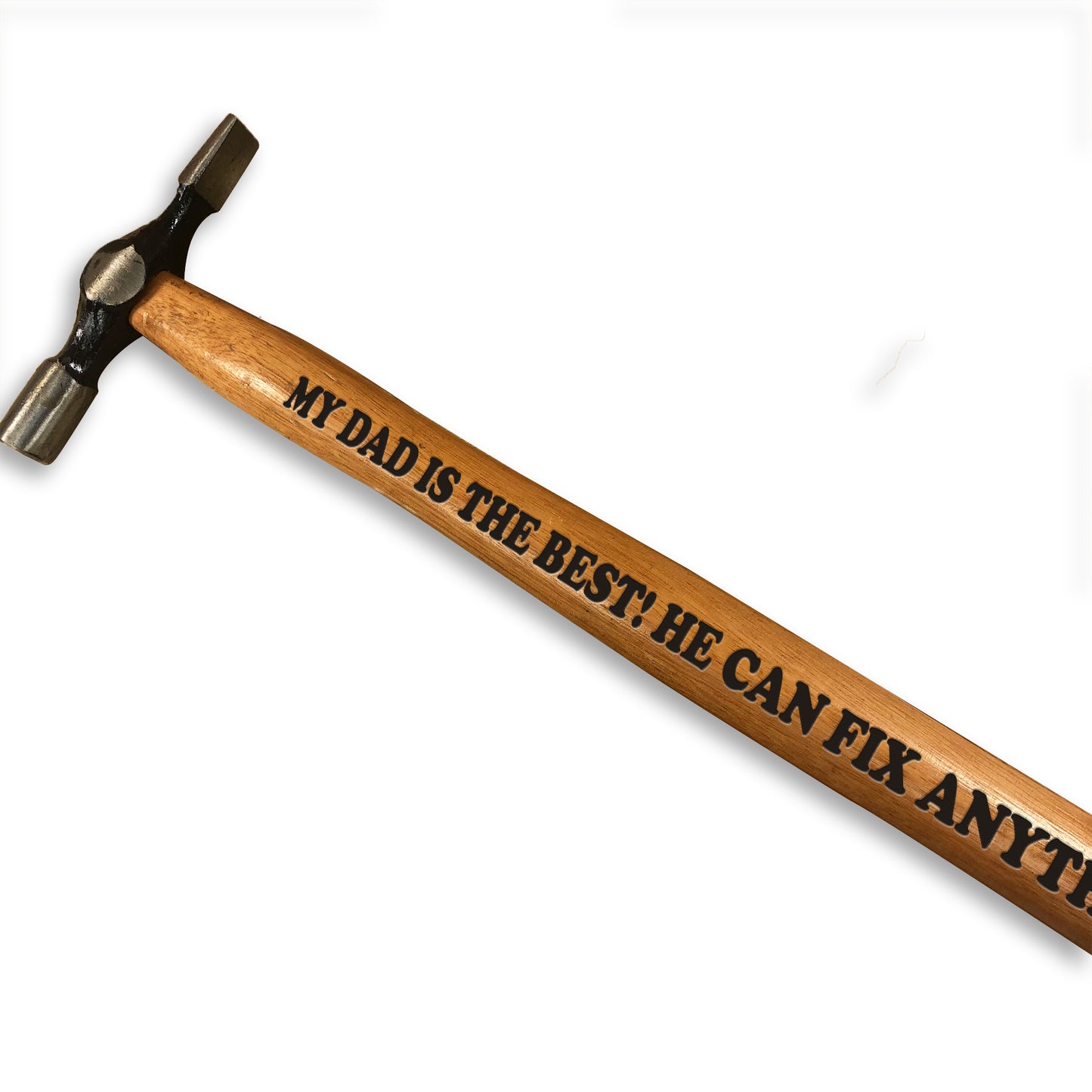 Dad Fix It Novelty Engraved Hammer Gift For Dad Birthday