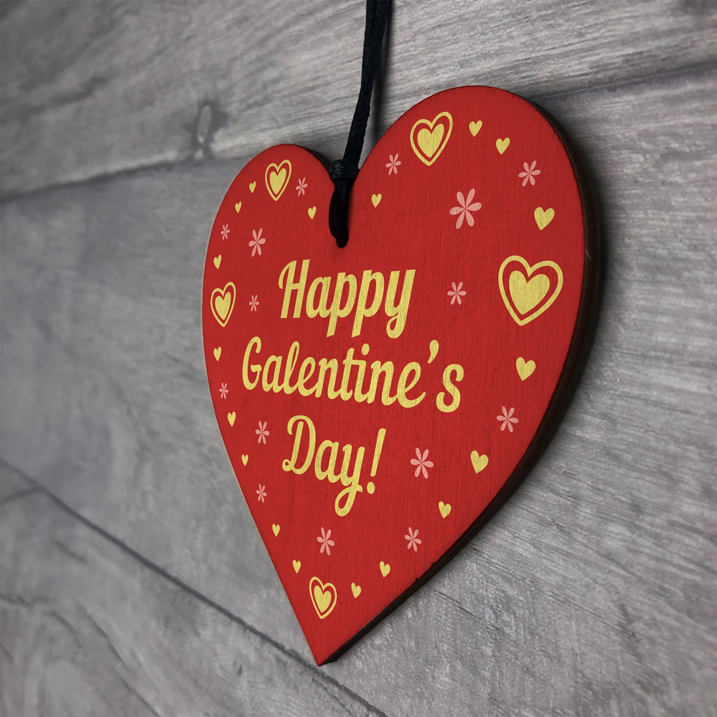 Galentines Day Gift For Friend Wooden Heart Valentines Day Gifts