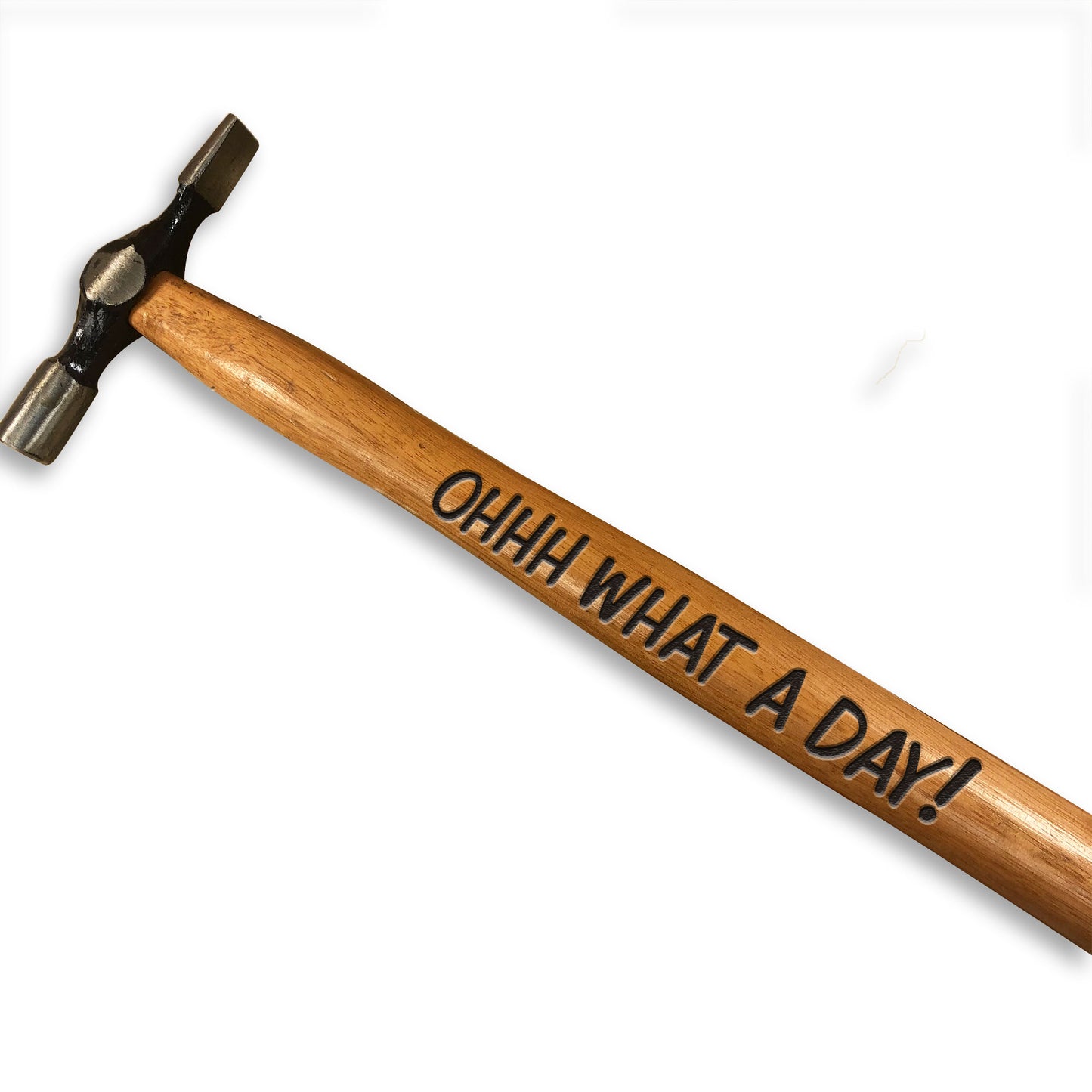 Ohh What A Day Novelty Engraved Hammer Gift For Him Birthday