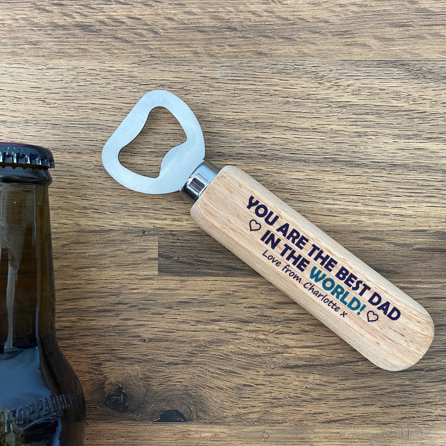 BEST DAD IN THE WORLD Gift For Fathers Day Personalised