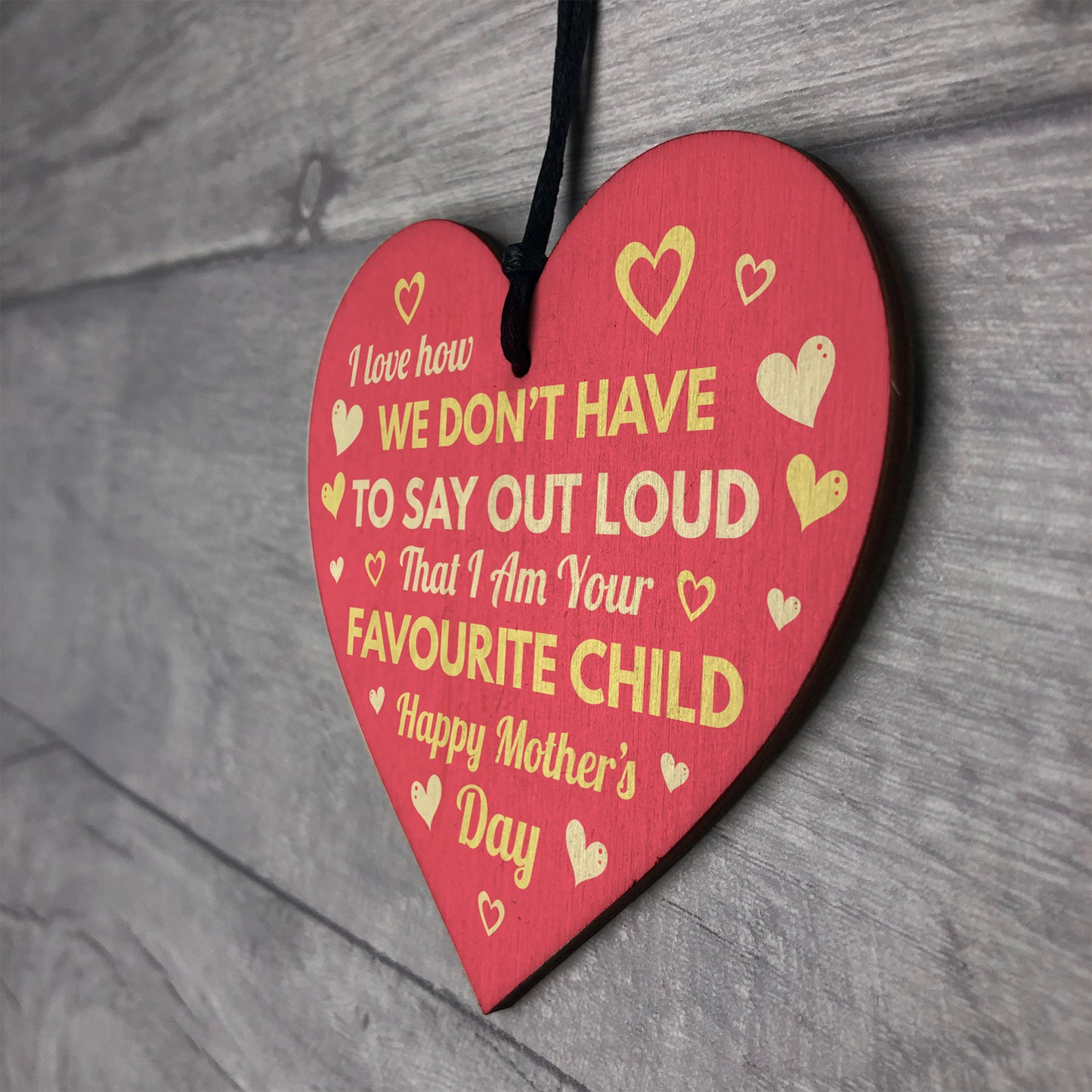 Funny Mothers Day Gift For Mum Novelty Gift From Favourite Child