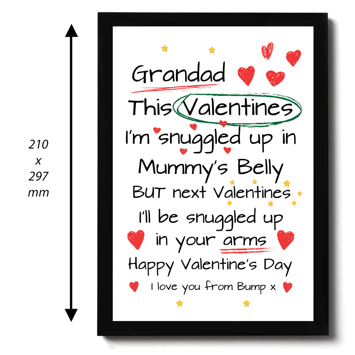 Grandad To Be Gifts For Valentines Day Gift From Bump