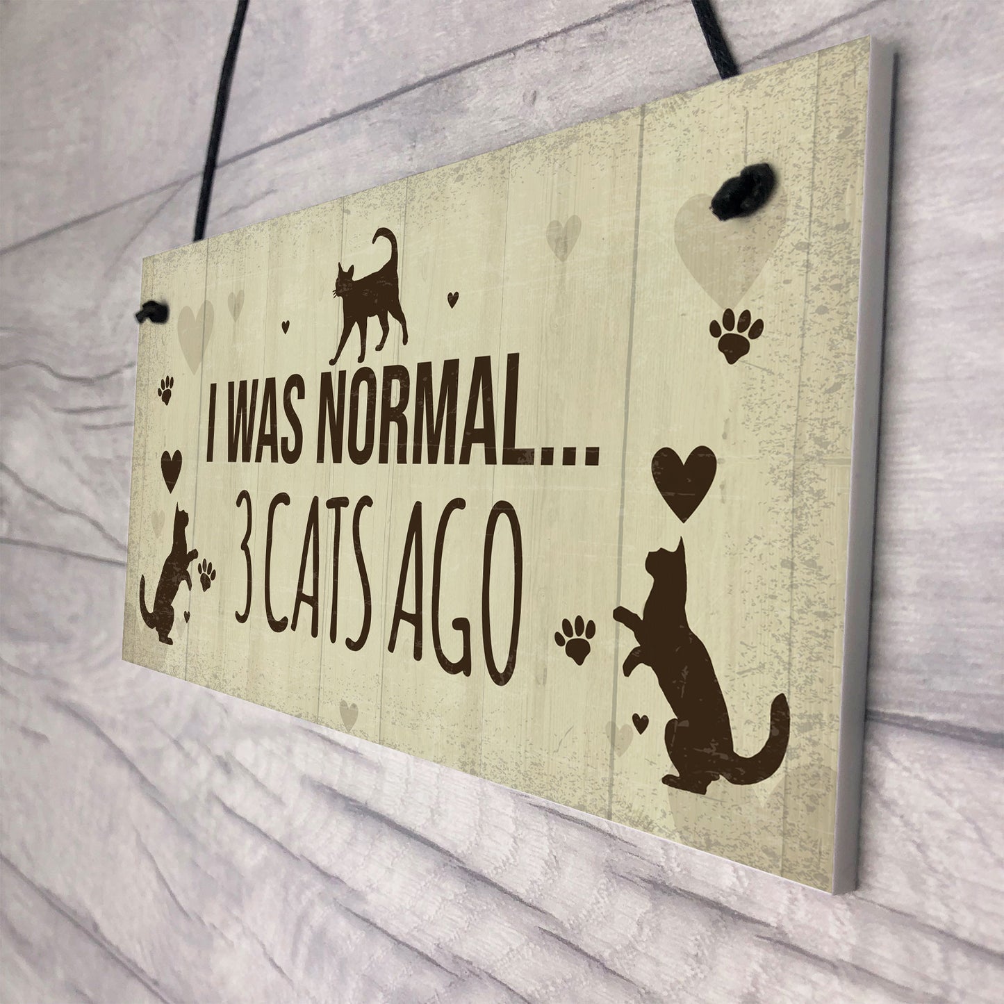 Funny Cat Gifts For Cat Lovers Birthday Cat Sign For Home Wall