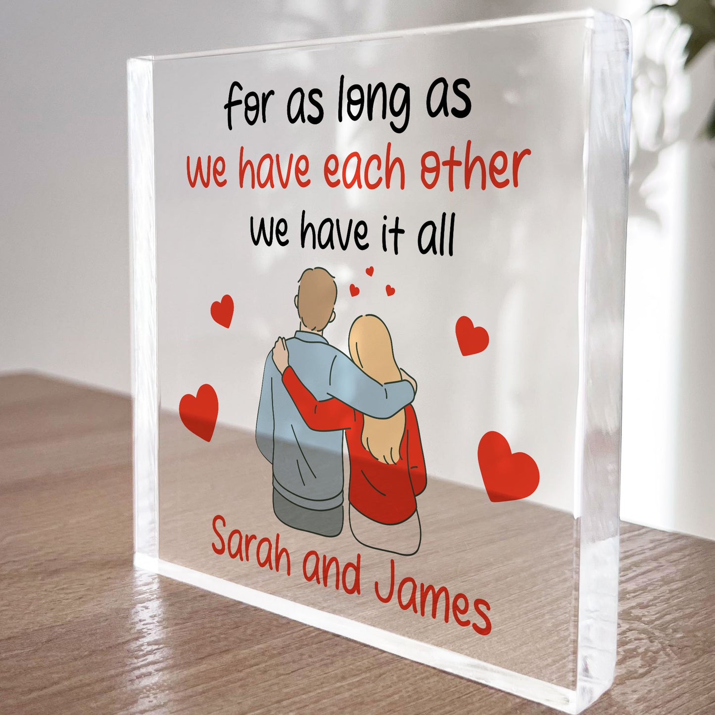 Personalised Couples Gift For Boyfriend Girlfriend Husband Wife