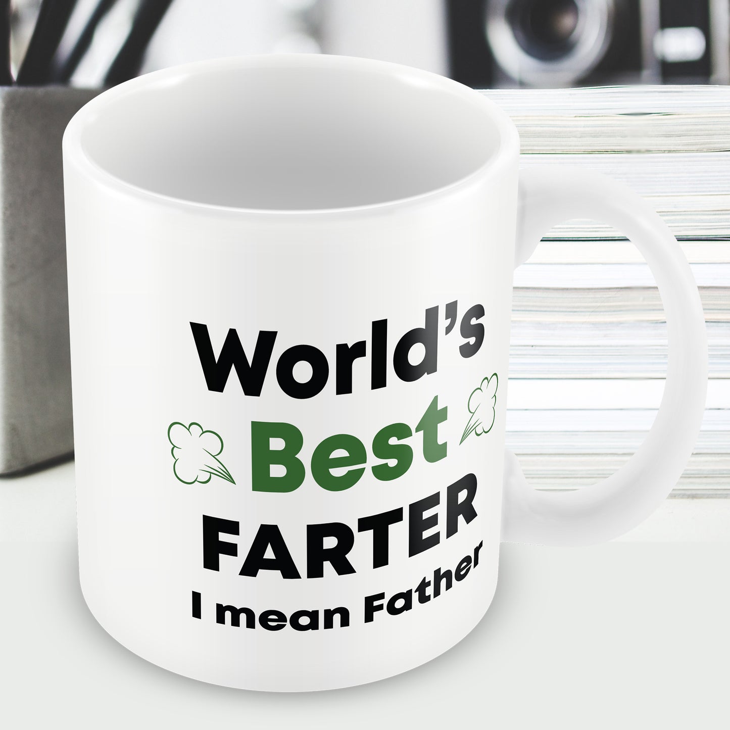 Worlds Best Farter Mug Funny Fathers Day Birthday Gift For Dad