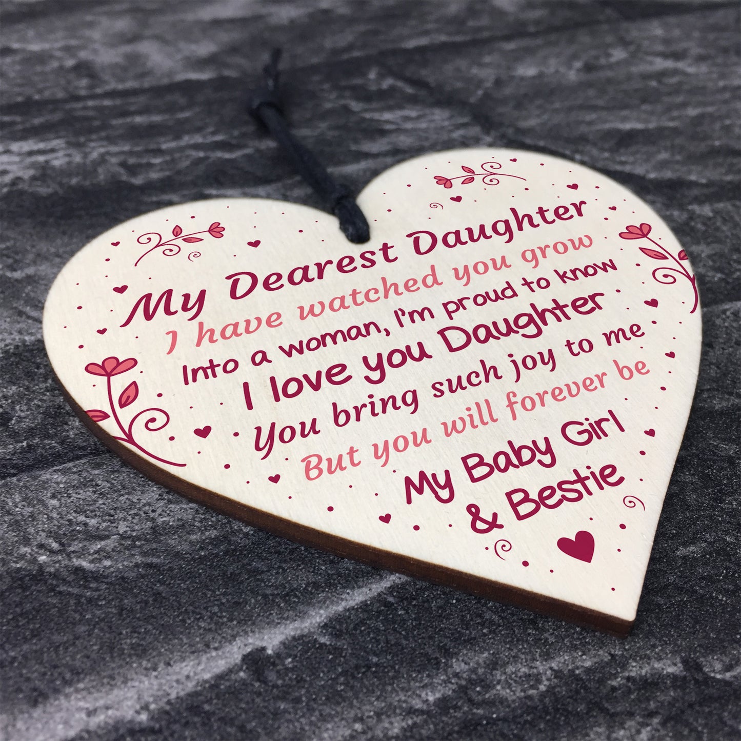 Daughter Gifts From Mum Dad 18th 21st Birthday Card Gift For Her