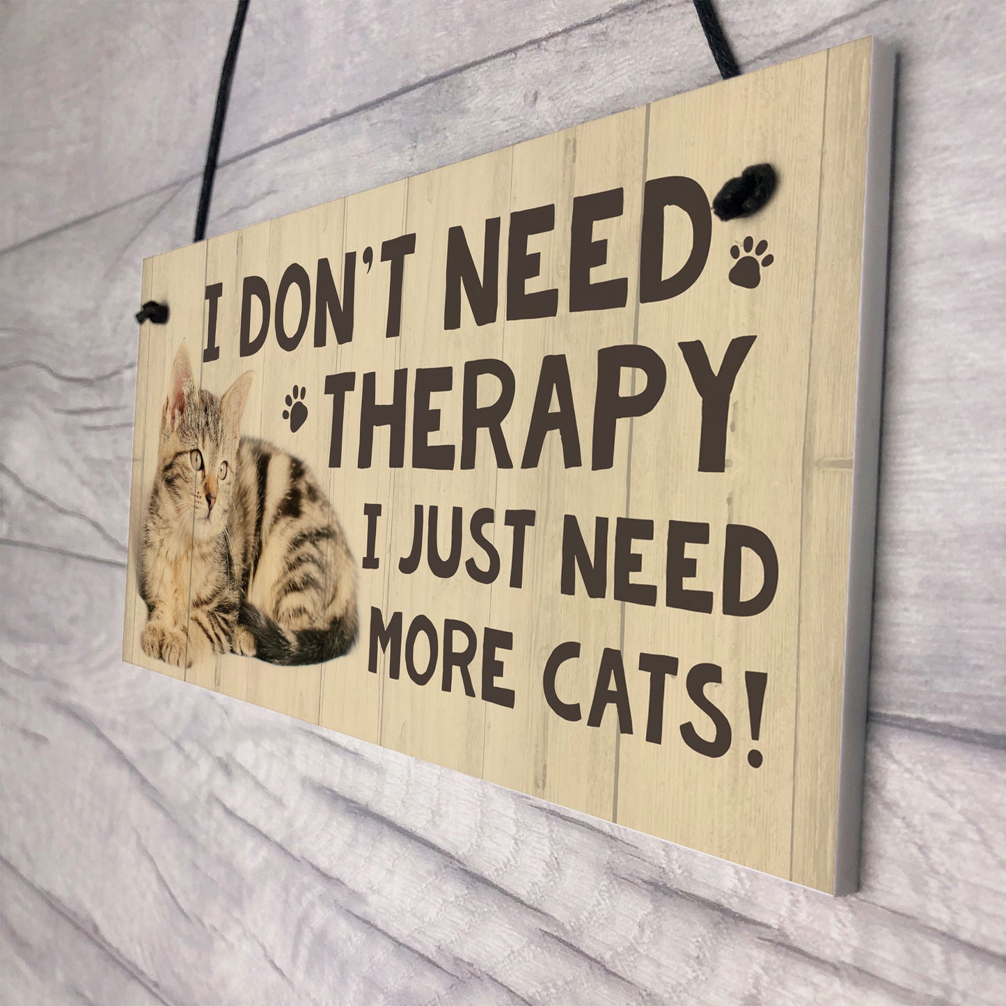 Cat Sign For Home Funny Cat Gift For Cat Lover Birthday Xmas