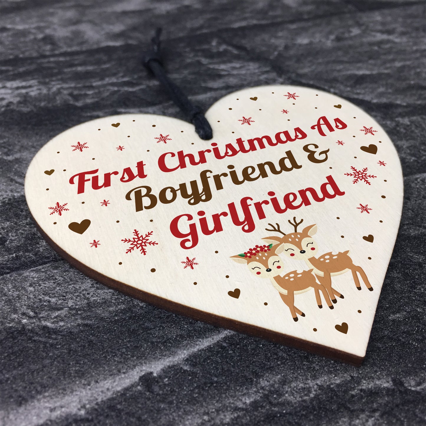 First Christmas As Boyfriend And Girlfriend 1st Christmas Bauble