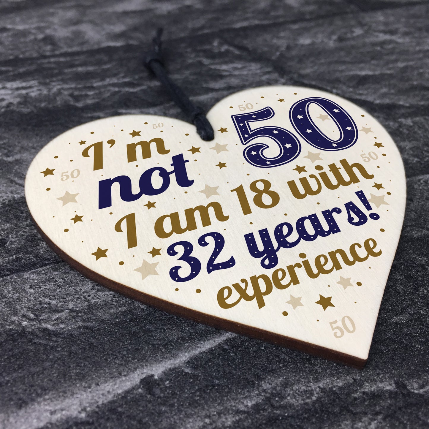 Birthday Gift For Women Men 50th Birthday Gift For Him Her Sign