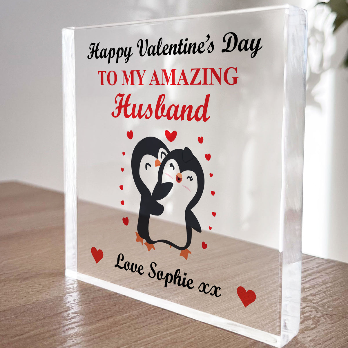 Valentines Day Gift For Husband Personalised Amazing Husband