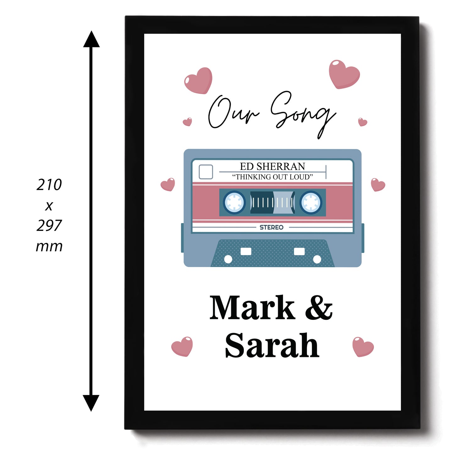 Gift For Wedding Anniversary PERSONALISED Our Song First Dance