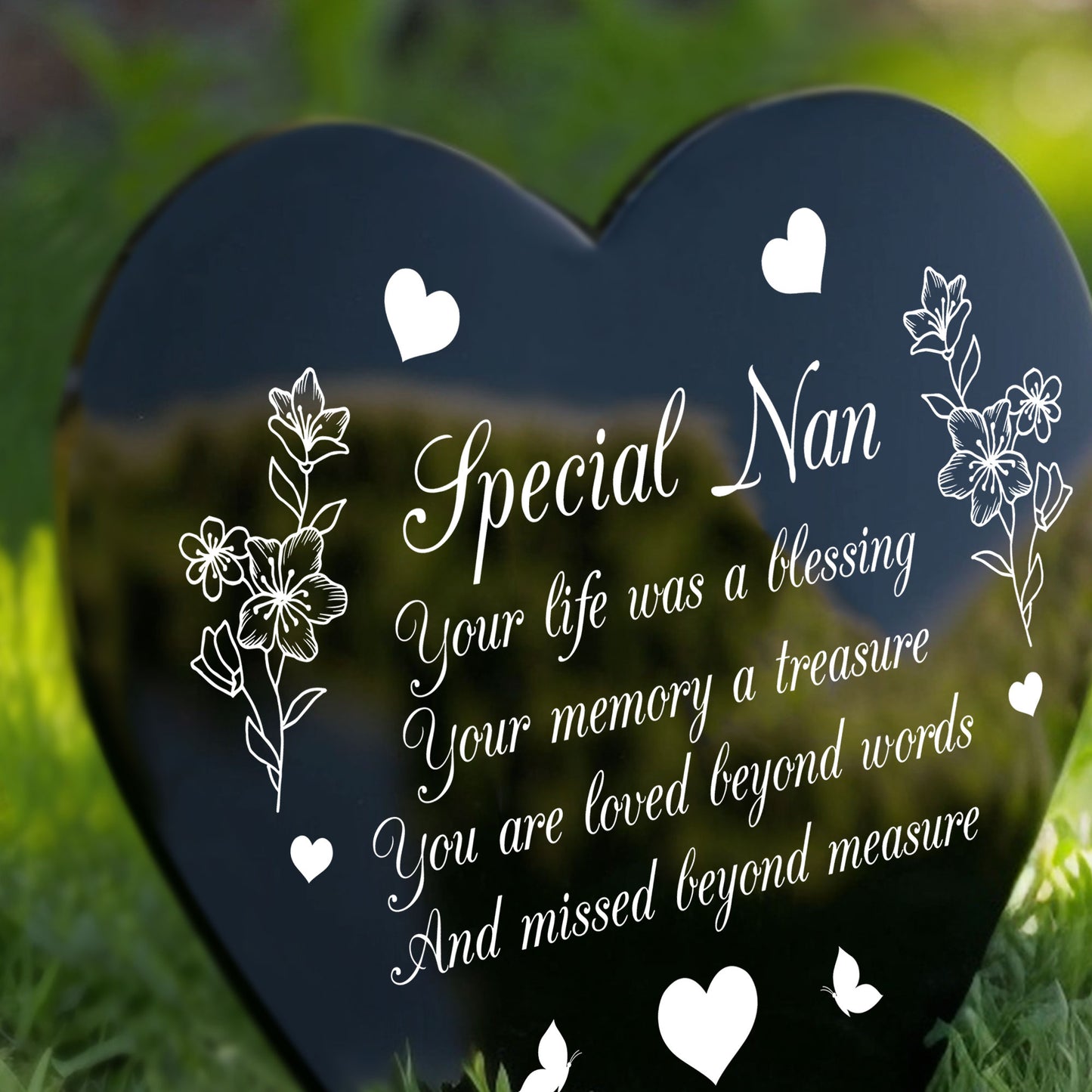 Special Nan Remembrance Graveside Plaque Graveside Memorial