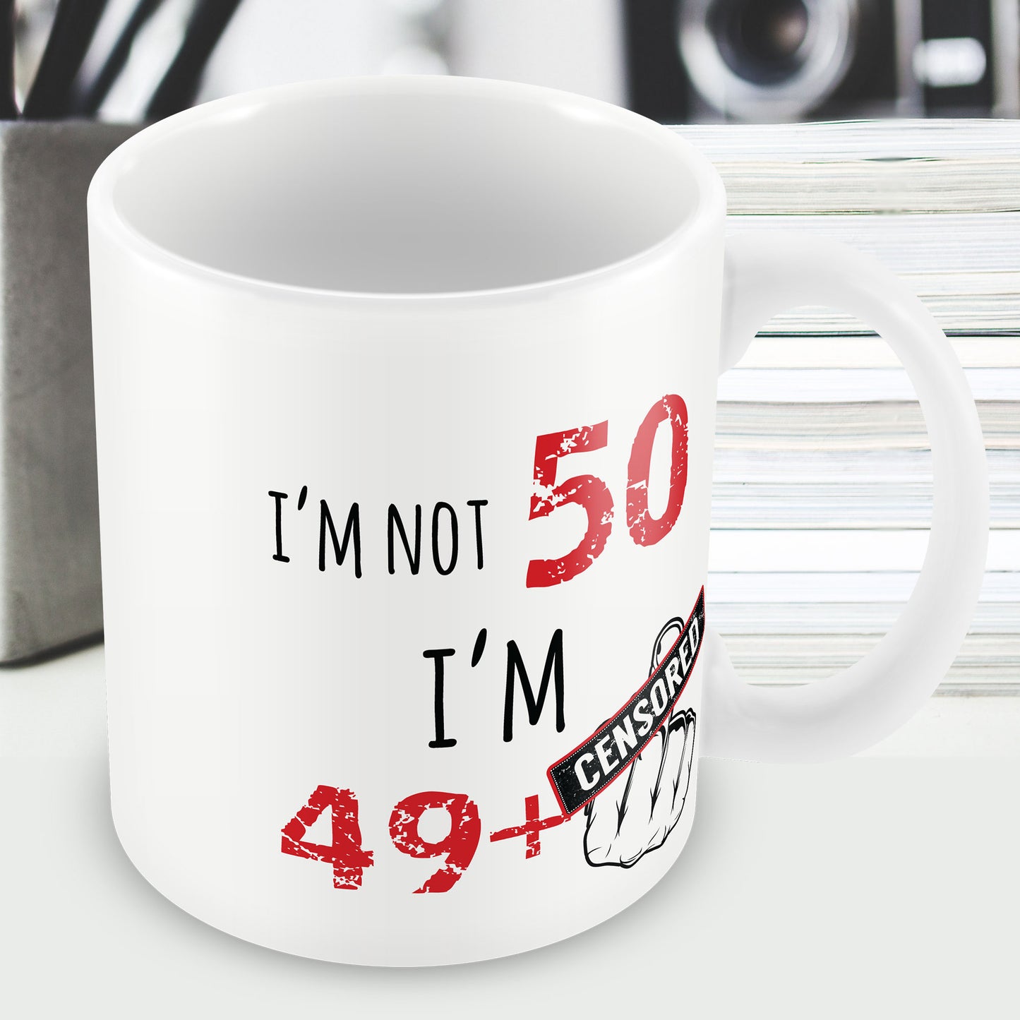 Funny 50th Birthday Gifts For Women Fifty Party Mug Friend Gift