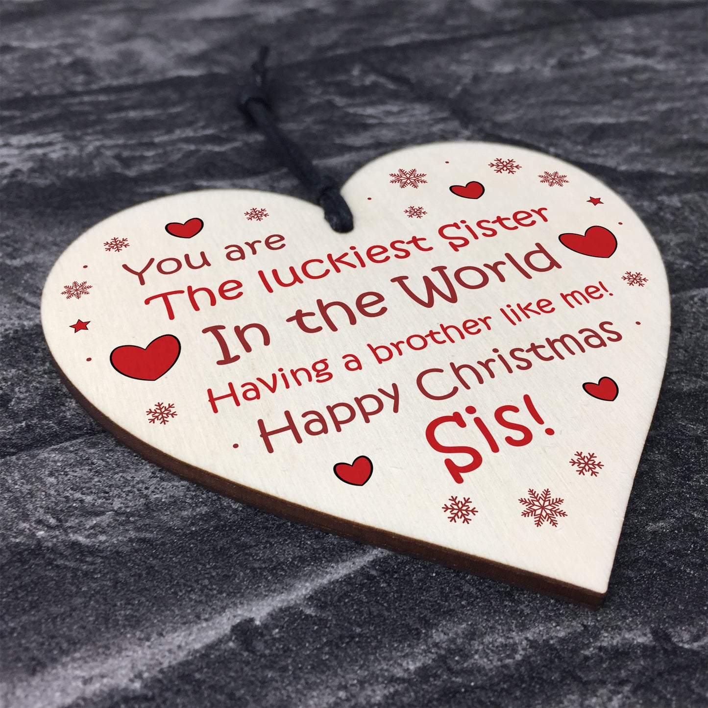 Funny Sister Gift From Brother Novelty Christmas Gift For Sister