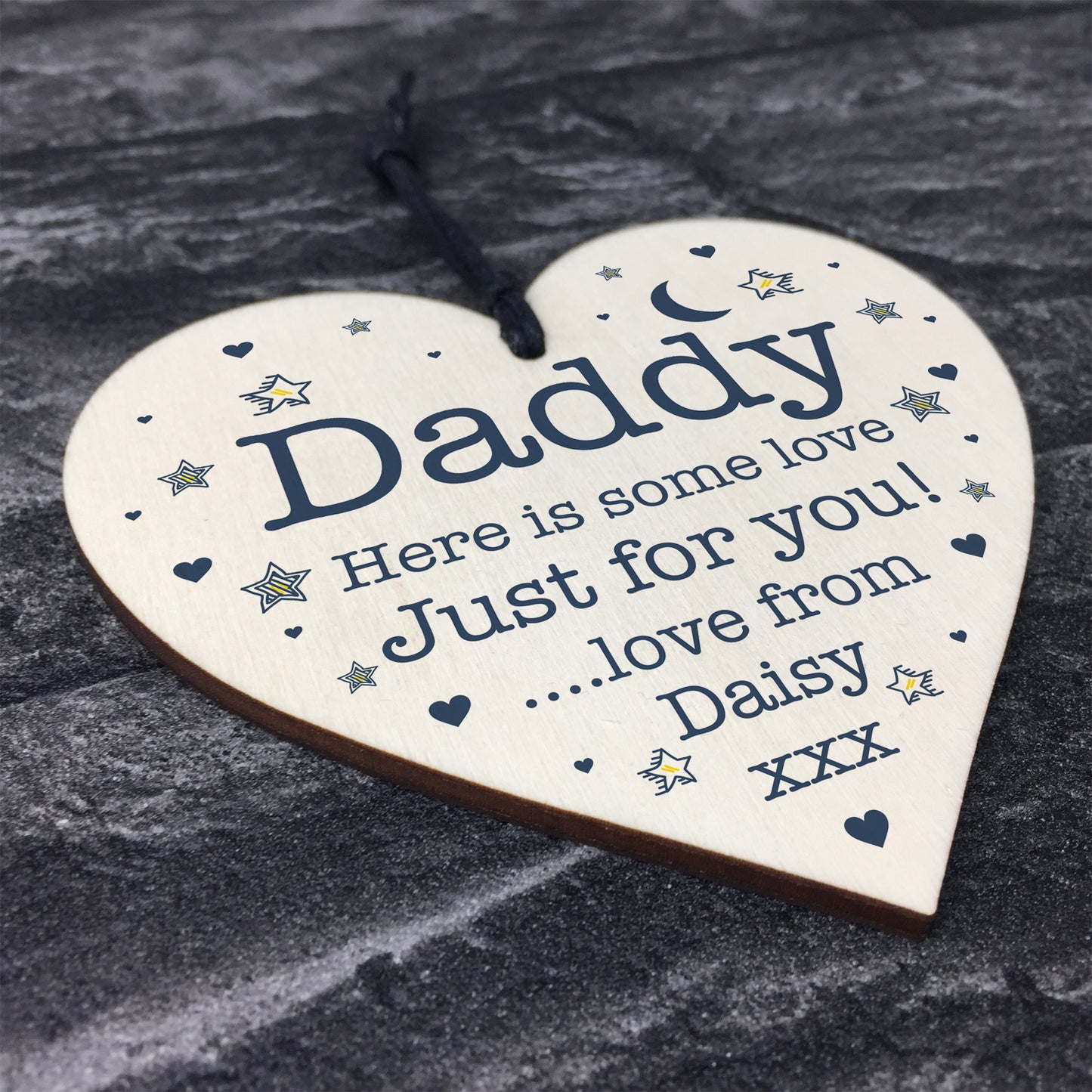 DADDY Gift Personalised Birthday Fathers Day Thank You Gift