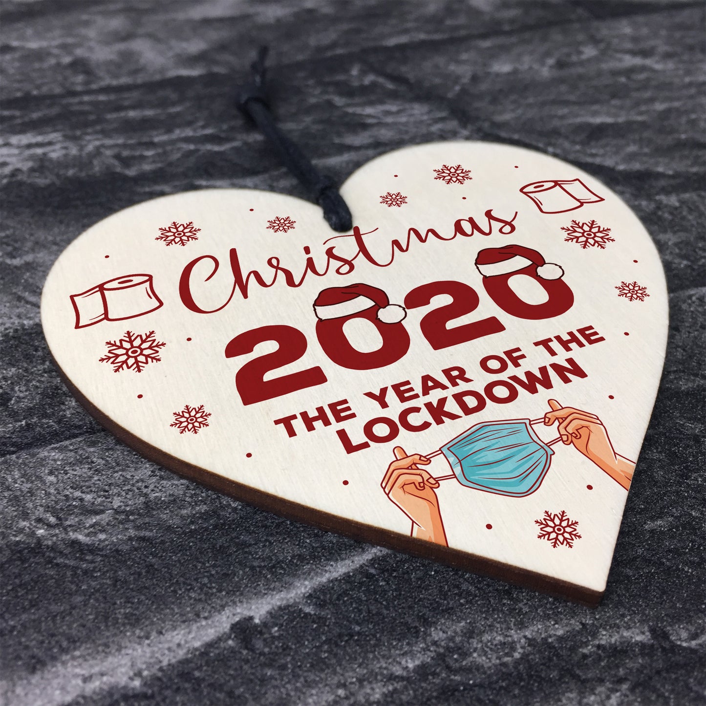 Lockdown Year Gift Christmas 2020 Christmas Bauble Tree Decor