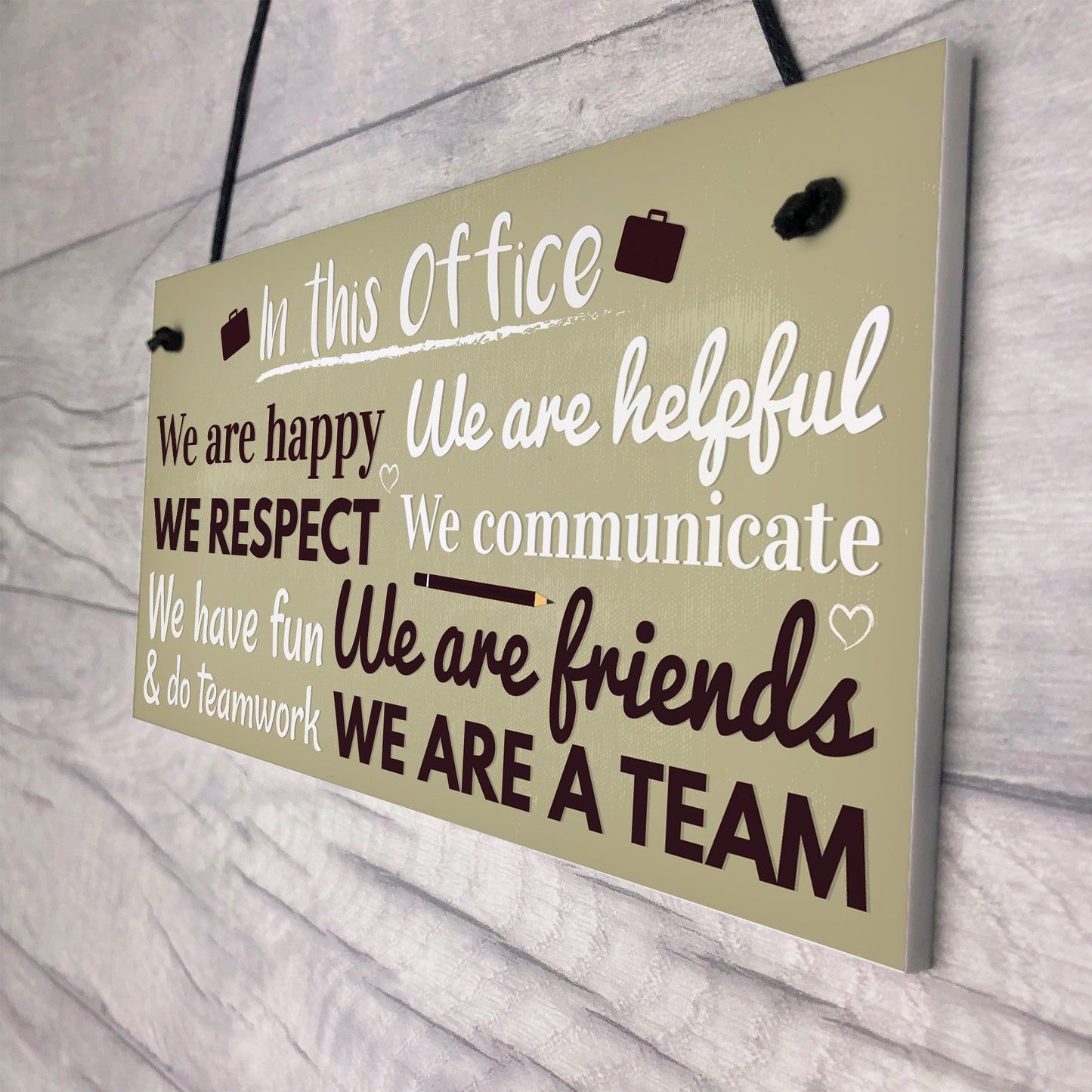 Office Funny Gift For Colleague Hanging Wall Plaques Doors Sign