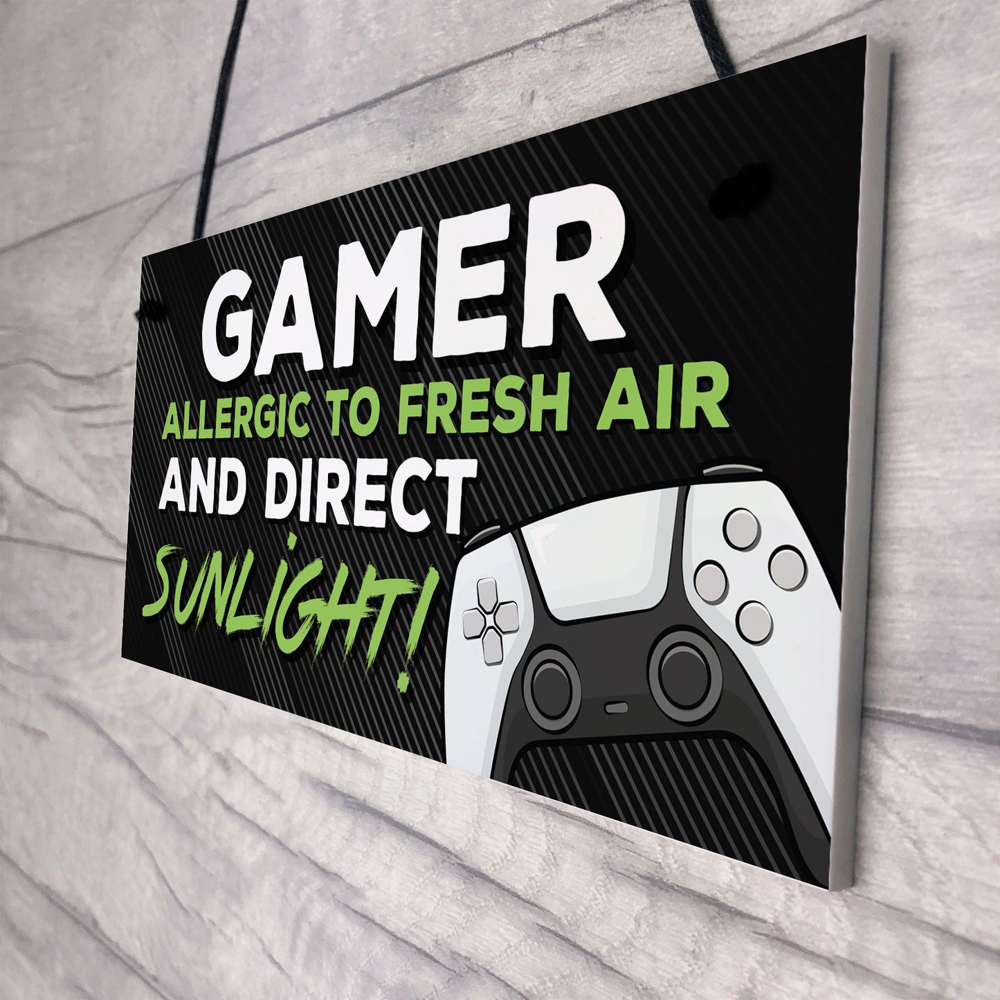 Gaming Sign FUNNY Bedroom Sign Gamer Gift For Son Dad Boys