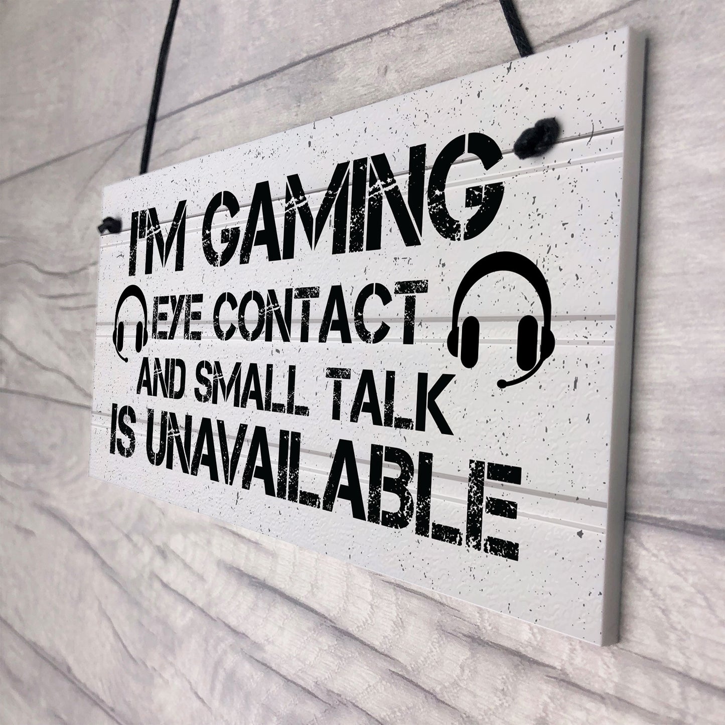 Gamer Games Room Novelty Gaming Sign For Boys Bedroom Gifts