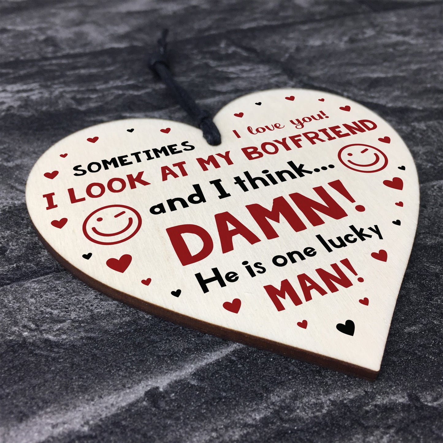 Funny JOKE Gift For Boyfriend Christmas Birthday Valentines