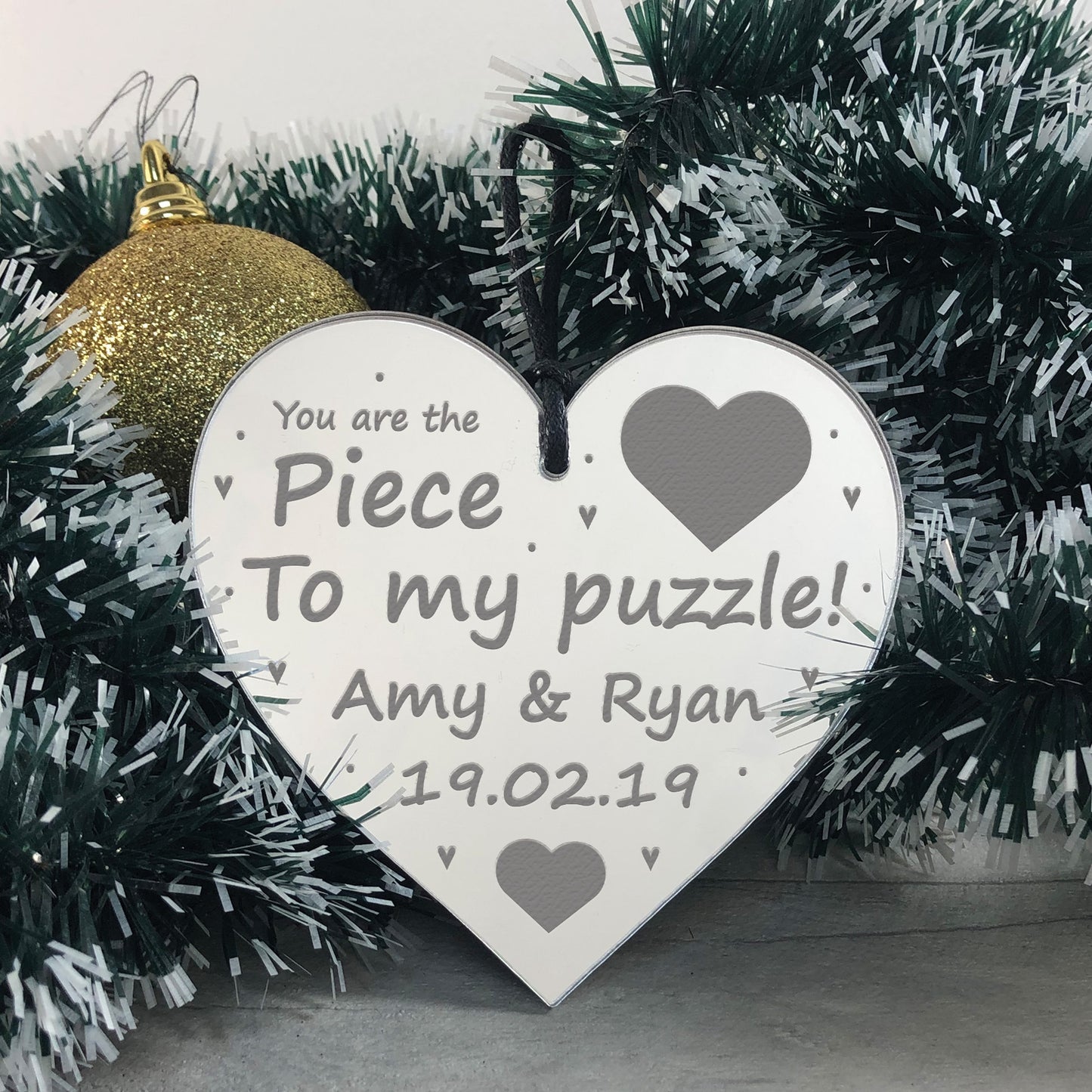 Personalised Special Anniversary Gift Puzzle Husband Wife Gift